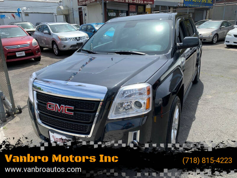 2013 GMC Terrain for sale at Vanbro Motors Inc in Staten Island NY