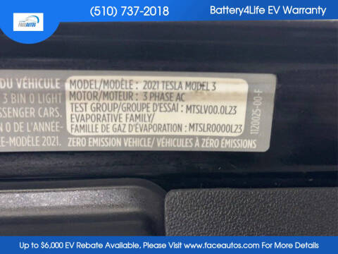 2021 Tesla Model 3 Long Range