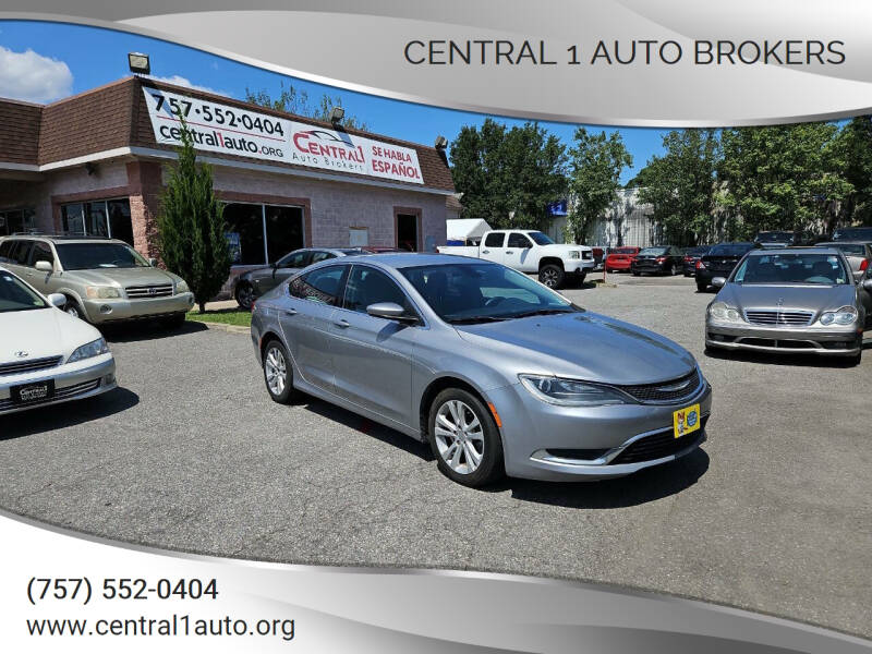 2015 Chrysler 200 for sale at Central 1 Auto Brokers in Virginia Beach VA