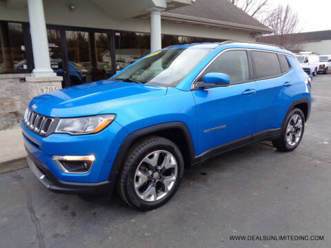 2020 Jeep Compass for sale at DEALS UNLIMITED INC in Portage MI