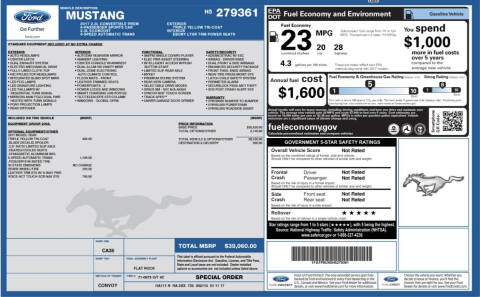 2017 Ford Mustang EcoBoost Premium