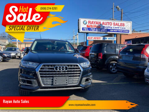 2017 Audi Q7 for sale at Rayan Auto Sales in Plainfield NJ