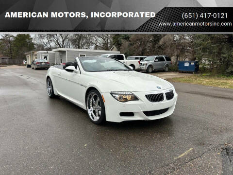 2009 BMW M6 for sale at AMERICAN MOTORS, INCORPORATED in Farmington MN