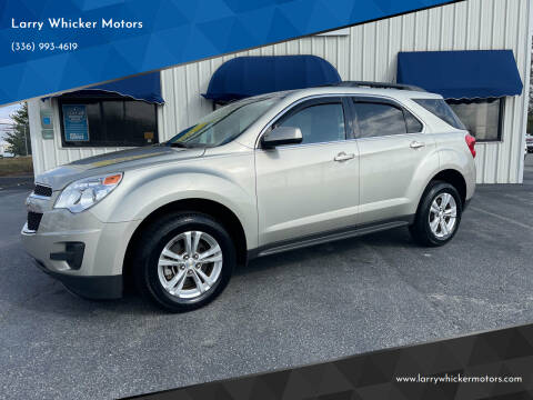 2015 Chevrolet Equinox for sale at Larry Whicker Motors in Kernersville NC