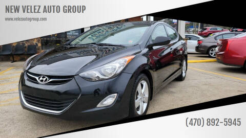 2013 Hyundai Elantra for sale at NEW VELEZ AUTO GROUP in Gainesville GA
