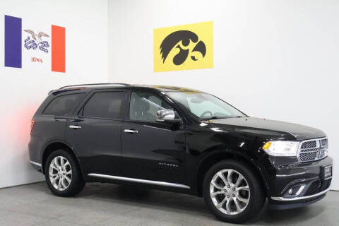 2017 Dodge Durango for sale at Carousel Auto Group in Iowa City IA