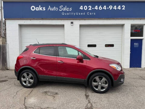 2013 Buick Encore for sale at Oak's Auto Sales in Lincoln NE