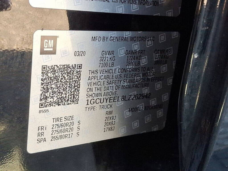 2020 Chevrolet Silverado 1500