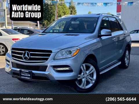 2014 Mercedes-Benz M-Class for sale at Worldwide Auto Group in Auburn WA