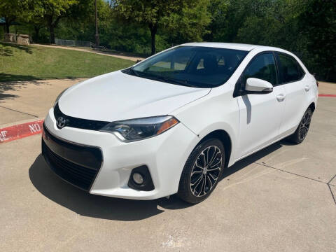 2016 Toyota Corolla for sale at Texas Giants Automotive in Mansfield TX
