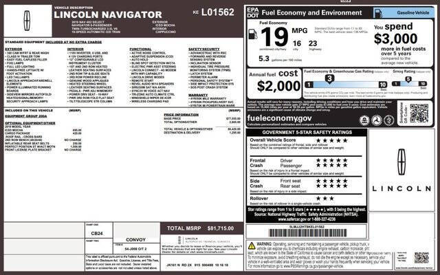 2019 Lincoln Navigator Select