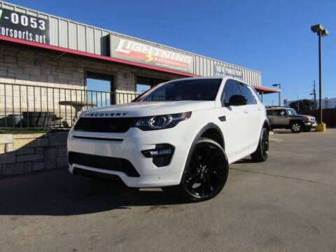 2017 Land Rover Discovery Sport for sale at Lightning Motorsports in Grand Prairie TX