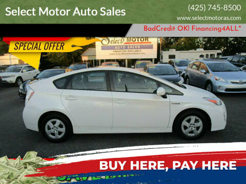 2011 Toyota Prius for sale at Select Motor Auto Sales in Lynnwood WA