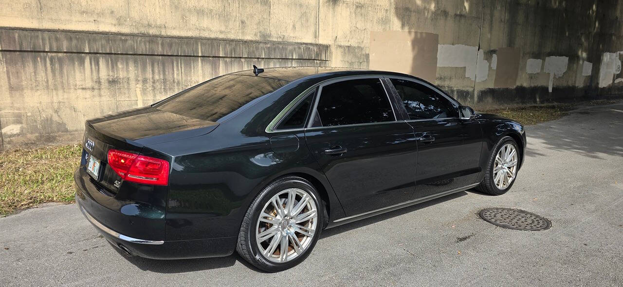 2012 Audi A8 L for sale at All About Wheels Inc in Miami, FL