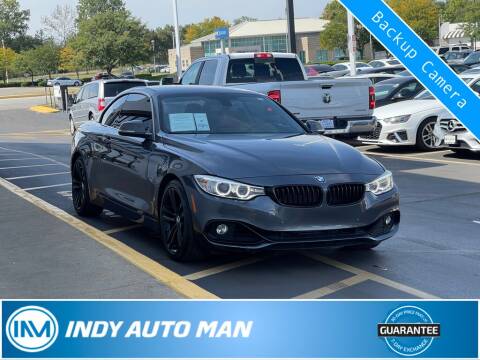 2016 BMW 4 Series for sale at INDY AUTO MAN in Indianapolis IN