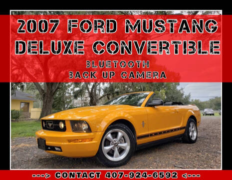 2007 Ford Mustang for sale at AFFORDABLE ONE LLC in Orlando FL