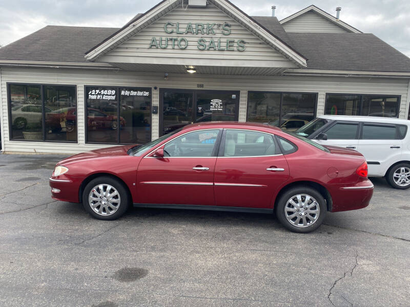 2008 Buick LaCrosse for sale at Clarks Auto Sales in Middletown OH