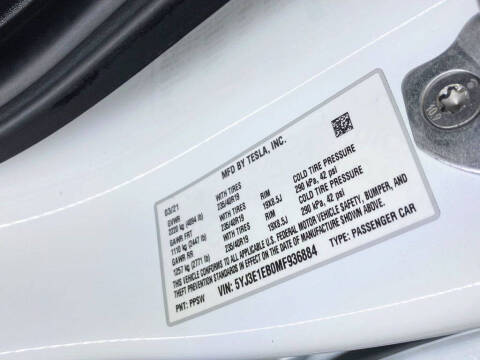 2021 Tesla Model 3 Long Range