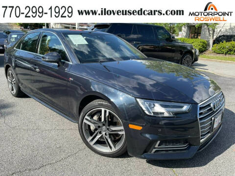 2018 Audi A4 for sale at Motorpoint Roswell in Roswell GA