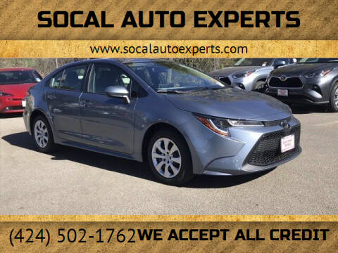 2021 Toyota Corolla for sale at SoCal Auto Experts in Culver City CA