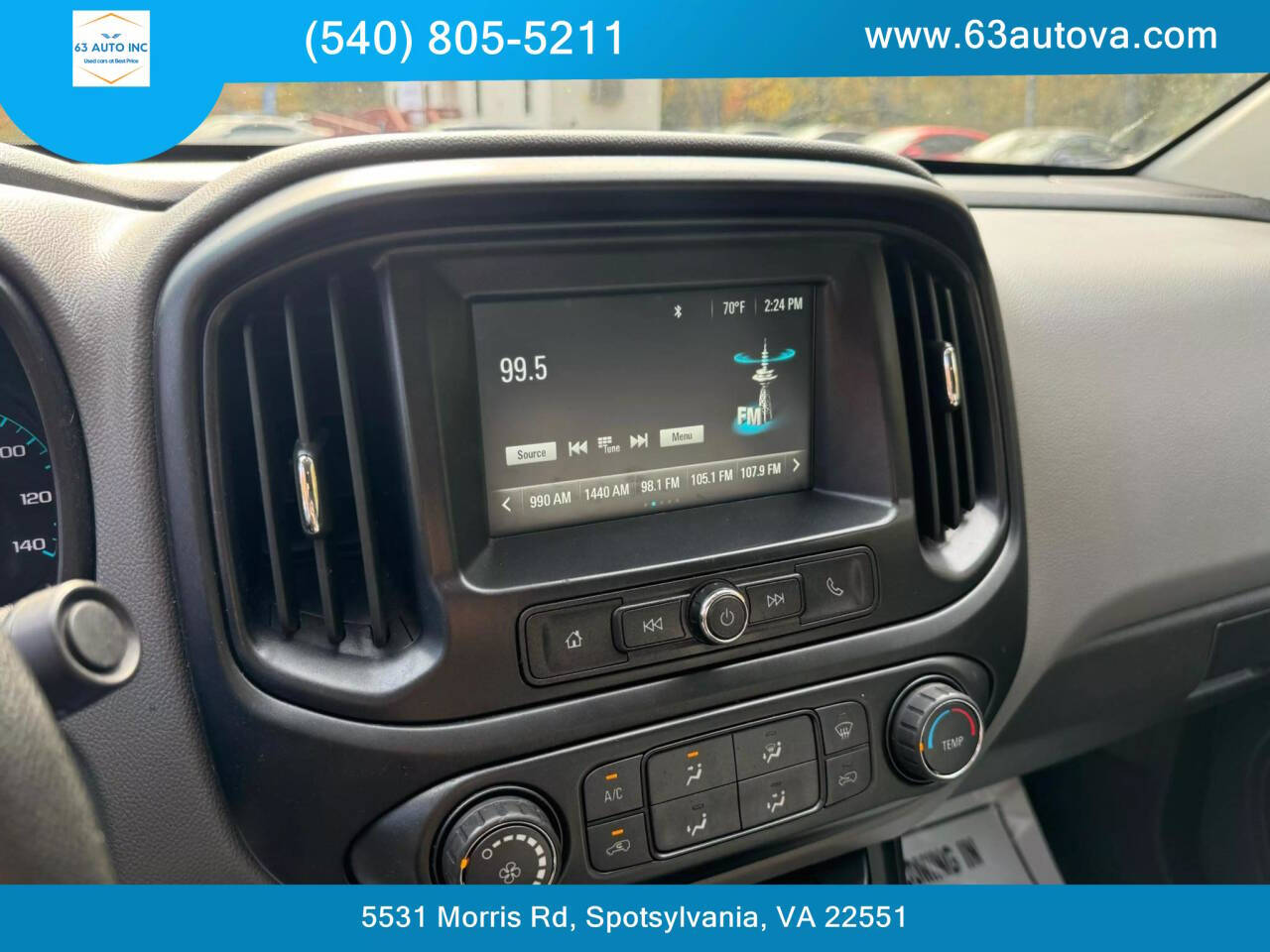 2018 Chevrolet Colorado for sale at 63 Auto Inc in Spotsylvania, VA