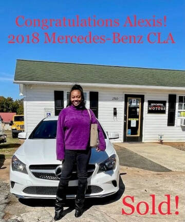 2018 Mercedes-Benz CLA for sale at LKN Capital Motors in Lincolnton NC