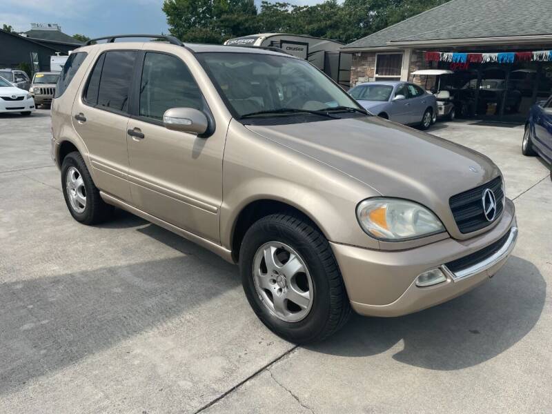 2004 Mercedes-Benz M-Class for sale at Autoway Auto Center in Sevierville TN