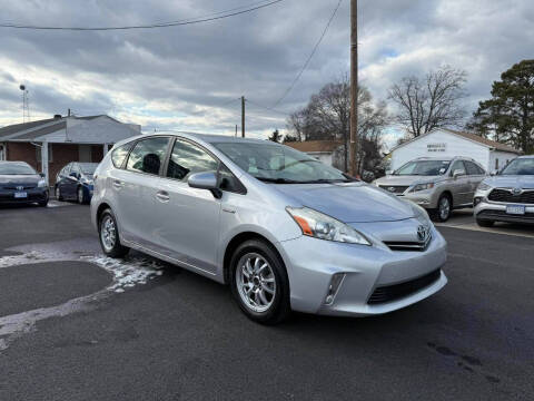 2014 Toyota Prius v for sale at CARLINES AUTO GROUP in Fredericksburg VA