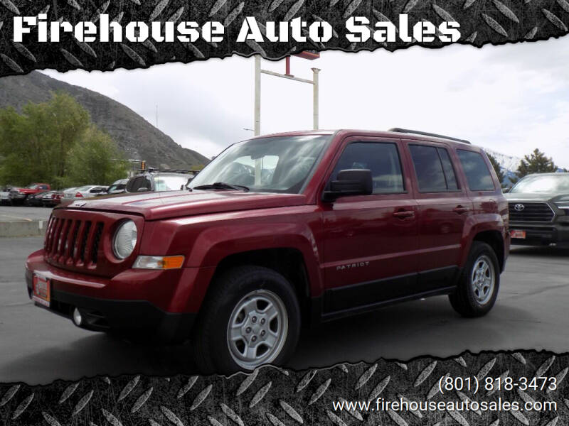 2015 Jeep Patriot for sale at Firehouse Auto Sales in Springville UT
