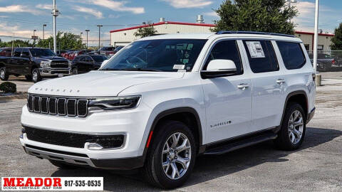 2022 Wagoneer Wagoneer for sale at Meador Dodge Chrysler Jeep RAM in Fort Worth TX