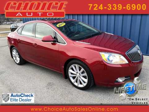 2015 Buick Verano for sale at CHOICE AUTO SALES in Murrysville PA