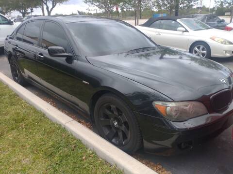 2008 BMW 7 Series for sale at LAND & SEA BROKERS INC in Pompano Beach FL