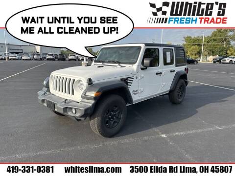 2018 Jeep Wrangler Unlimited for sale at White's Honda Toyota of Lima in Lima OH