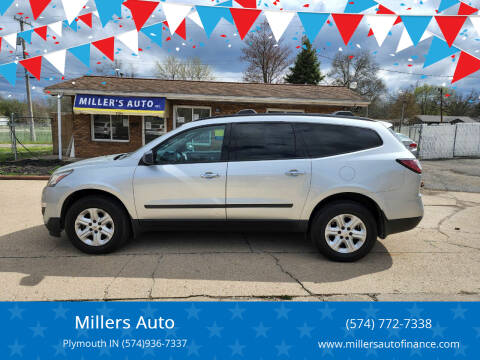 2015 Chevrolet Traverse for sale at Millers Auto in Knox IN