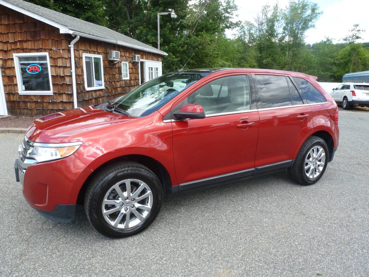 Red 2011 Ford Edge Limited Limited 4dr Crossover 1