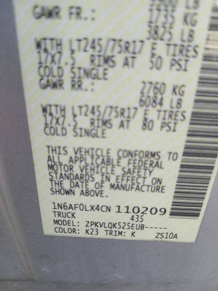 2012 Nissan NV Van - $8,950
