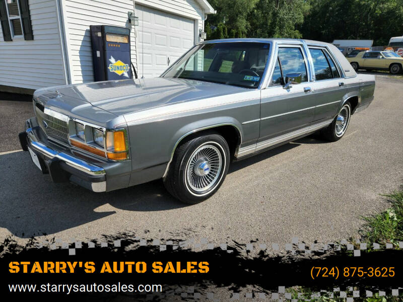 1988 Ford LTD Crown Victoria for sale at STARRY'S AUTO SALES in New Alexandria PA