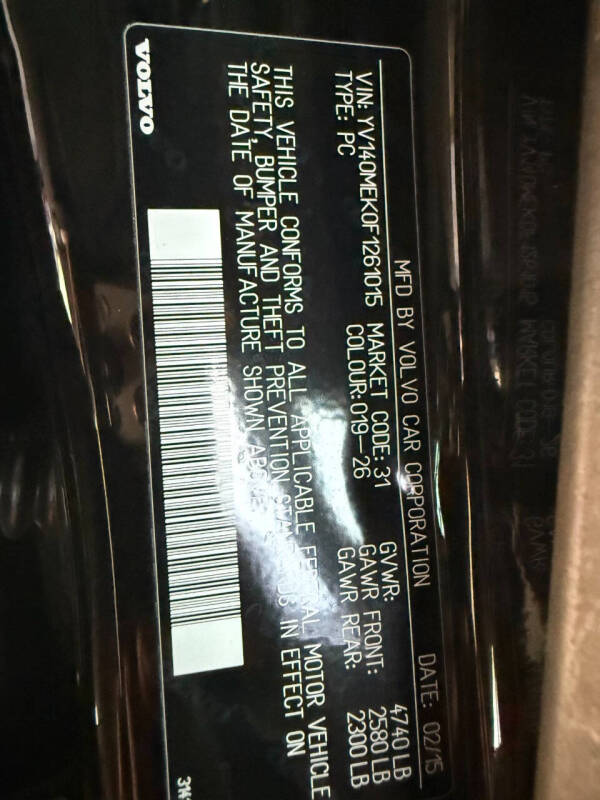 2015 Volvo V60 T5 Drive-E Premier