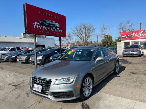 2012 Audi A7 for sale at FRESNO MOTORS in Fresno CA