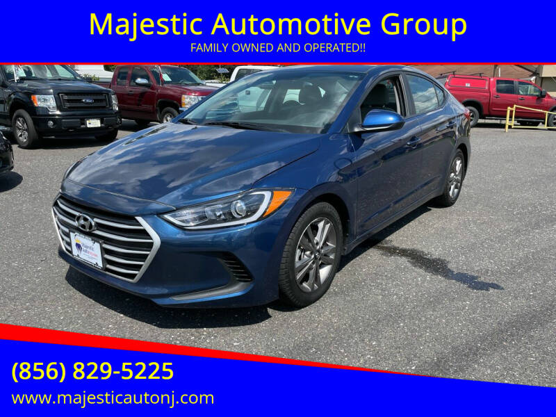 2017 Hyundai Elantra for sale at Majestic Automotive Group in Cinnaminson NJ