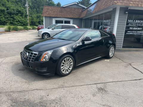 2012 Cadillac CTS for sale at Millbrook Auto Sales in Duxbury MA