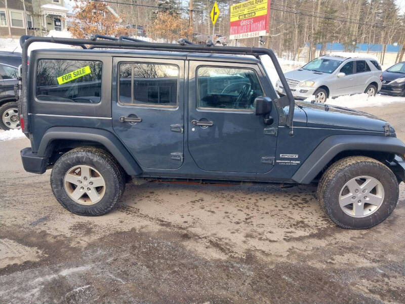 2018 Jeep Wrangler JK Unlimited for sale at Greg's Auto Village in Windham NH