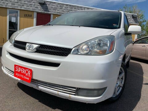 2005 Toyota Sienna for sale at Superior Auto Sales, LLC in Wheat Ridge CO