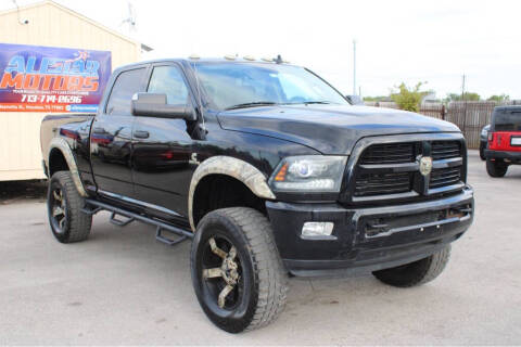 2014 RAM 2500 for sale at ALL STAR MOTORS INC in Houston TX