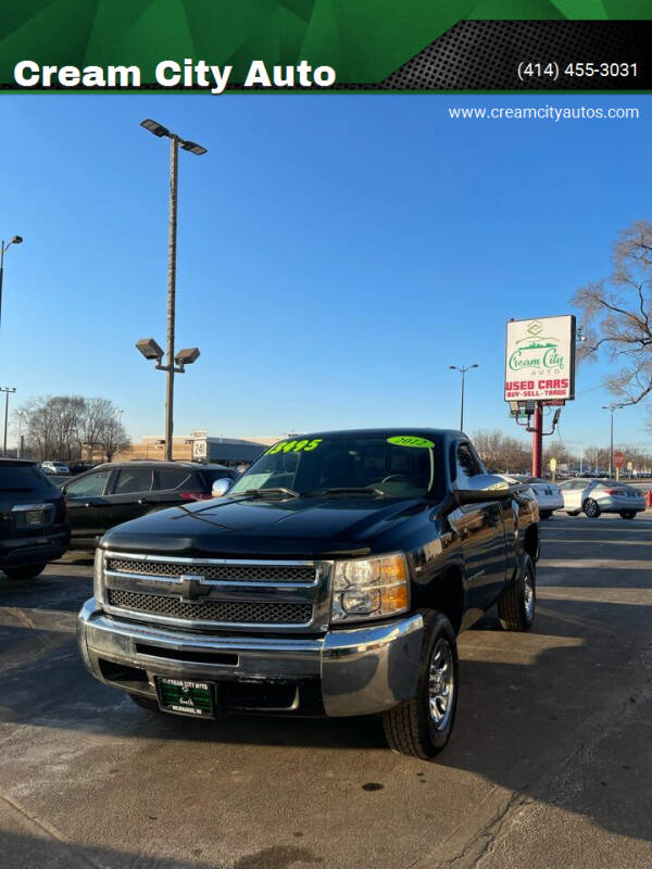 2012 Chevrolet Silverado 1500 for sale at Cream City Auto in Milwaukee WI