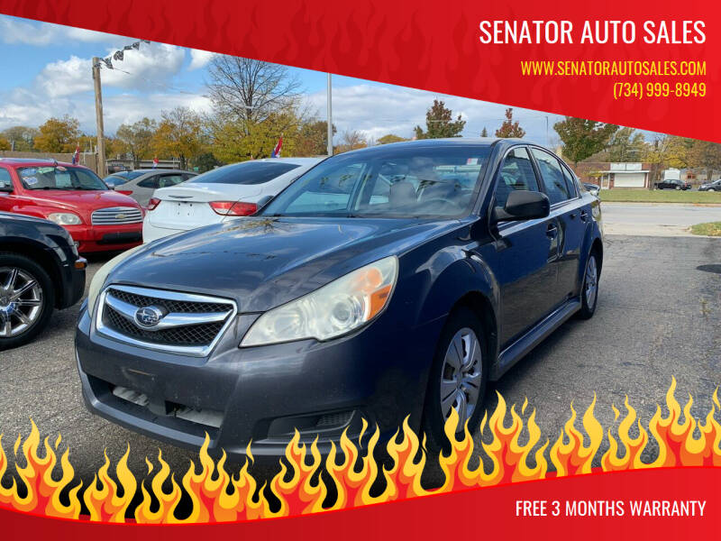 2010 Subaru Legacy for sale at Senator Auto Sales in Wayne MI