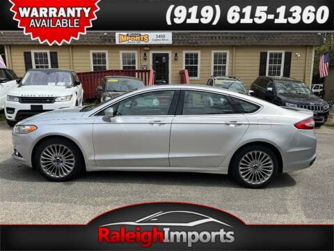 2016 Ford Fusion for sale at Raleigh Imports in Raleigh NC