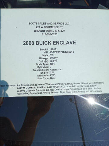 2008 Buick Enclave CXL