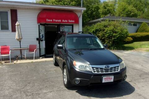 2013 Subaru Forester for sale at Dave Franek Automotive in Wantage NJ