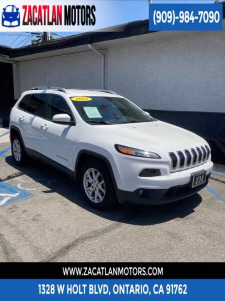 2015 Jeep Cherokee for sale at Ontario Auto Square in Ontario CA